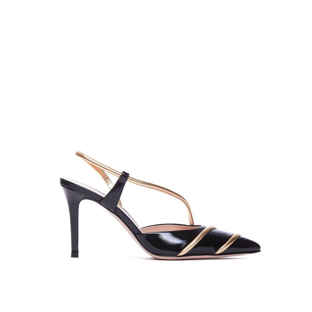 Gianvito Rossi Leather Slingback Pumps GI-8849741480148-EU36/US6