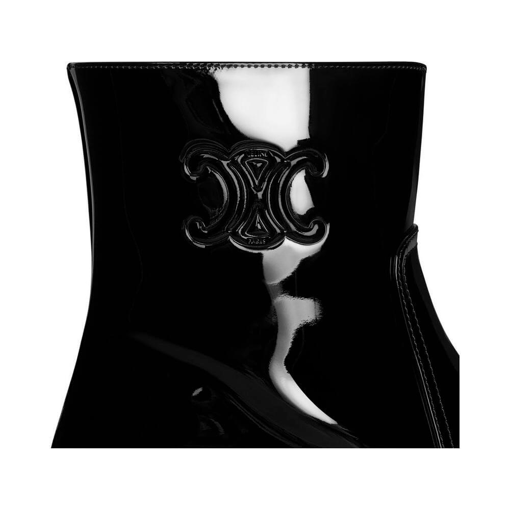 Celine Triomphe Zipped Leather Boots CE-8852318355668-EU41/US11