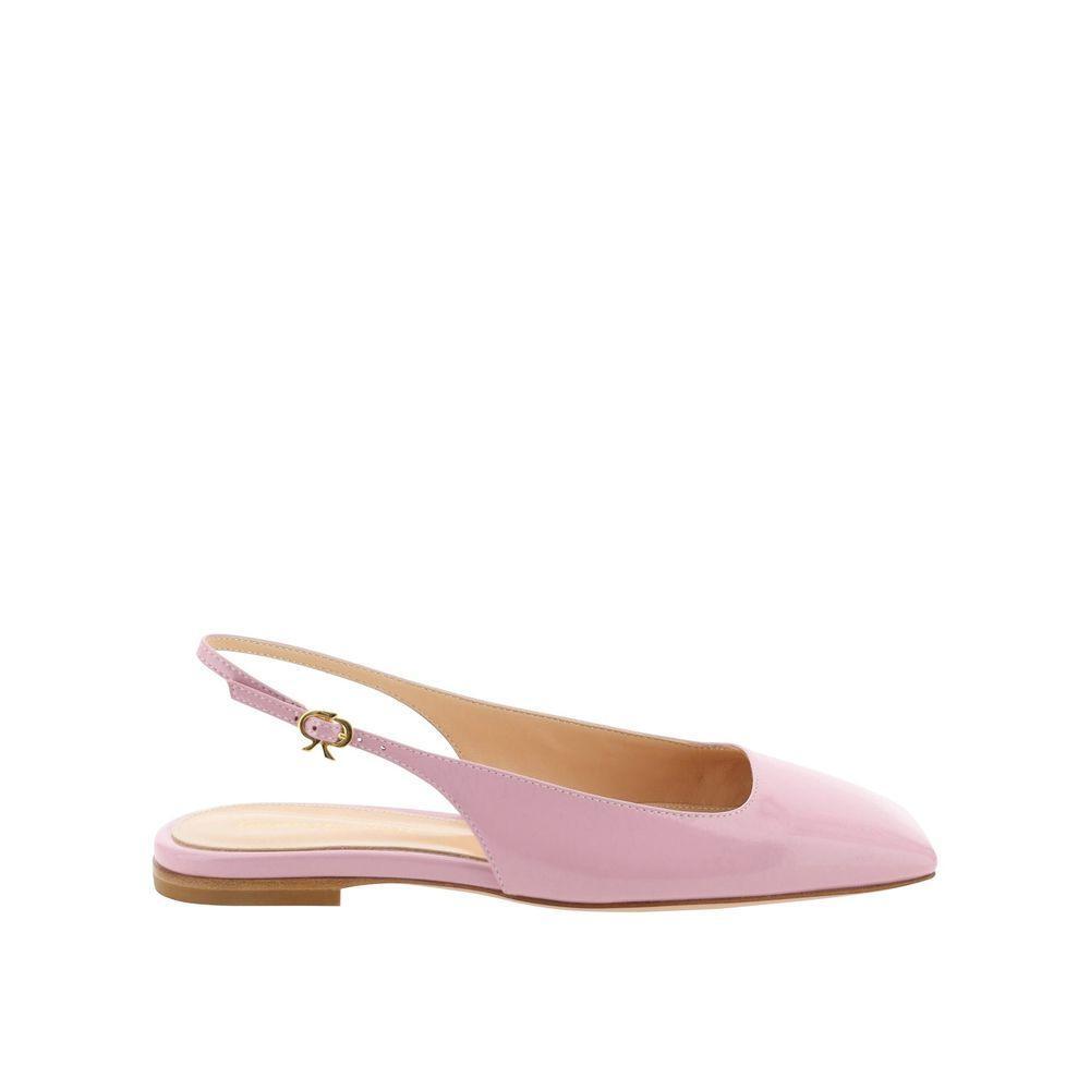 Gianvito Rossi Leather Flat Sandals GI-8782975992020-EU37/US7