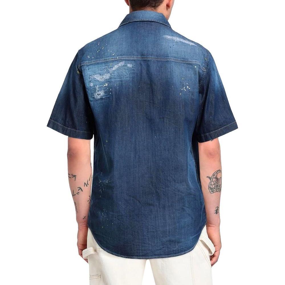 Dsquared² Denim Shirt DS-8735456690388-IT50 | L