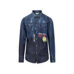 Dsquared² x Smiley Denim Shirt DS-8735465210068-48 | M