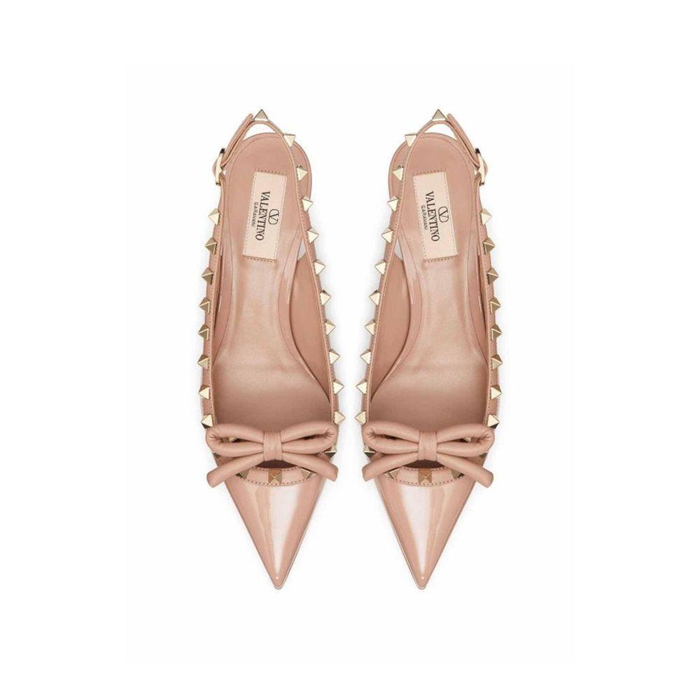 Valentino Garavani Leather Slingback Pumps