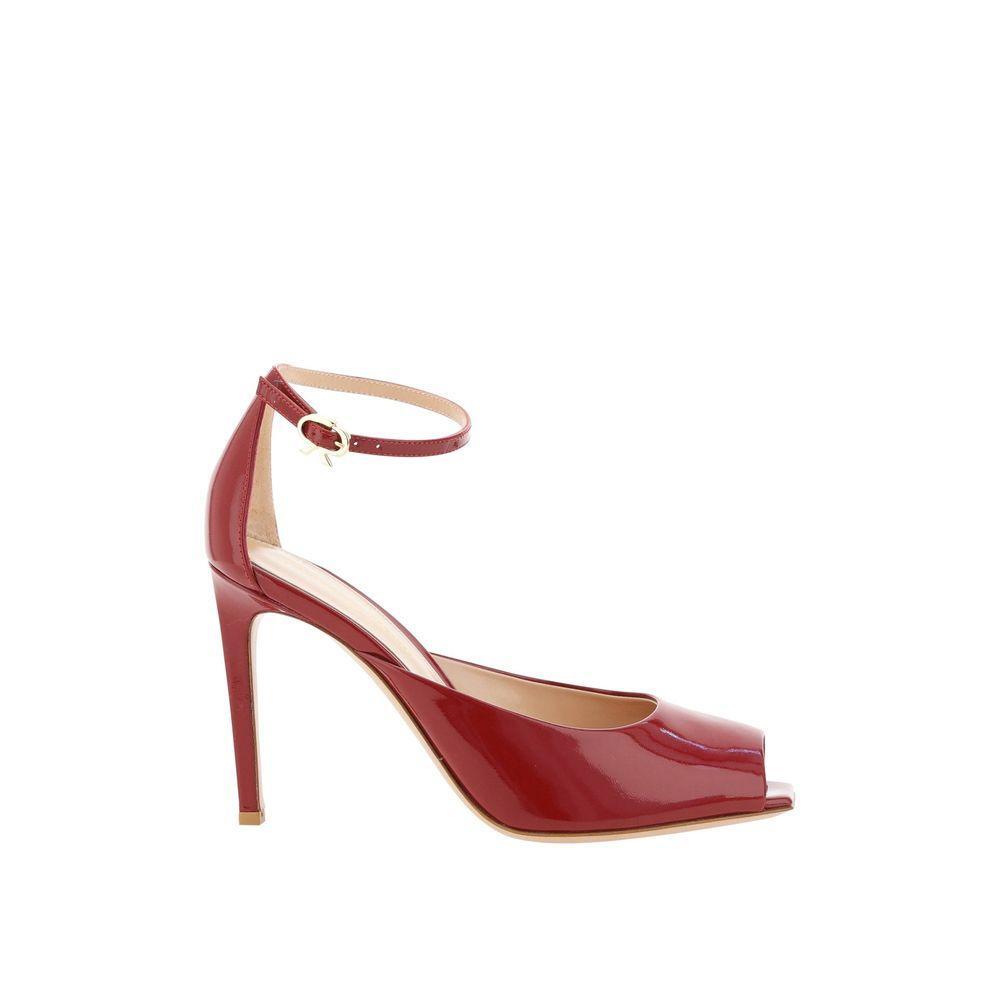 Gianvito Rossi Nuit 95 Glossed-Leather Pumps GI-8803238805716-EU40/US10