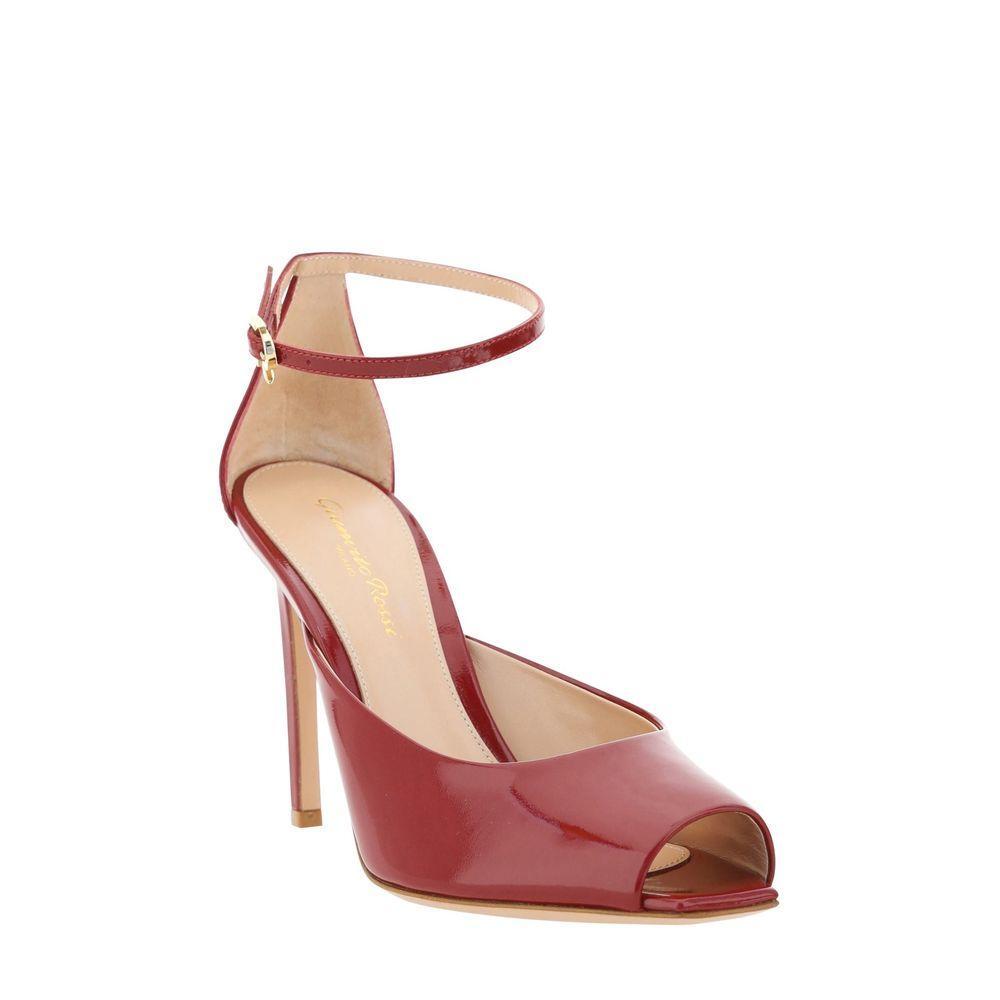 Gianvito Rossi Nuit 95 Glossed-Leather Pumps GI-8803238805716-EU40/US10