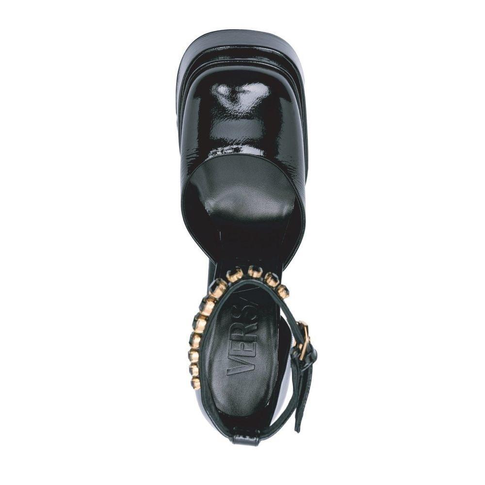 Versace Leather Platform Sandals VE-8736634175700-EU36/US6