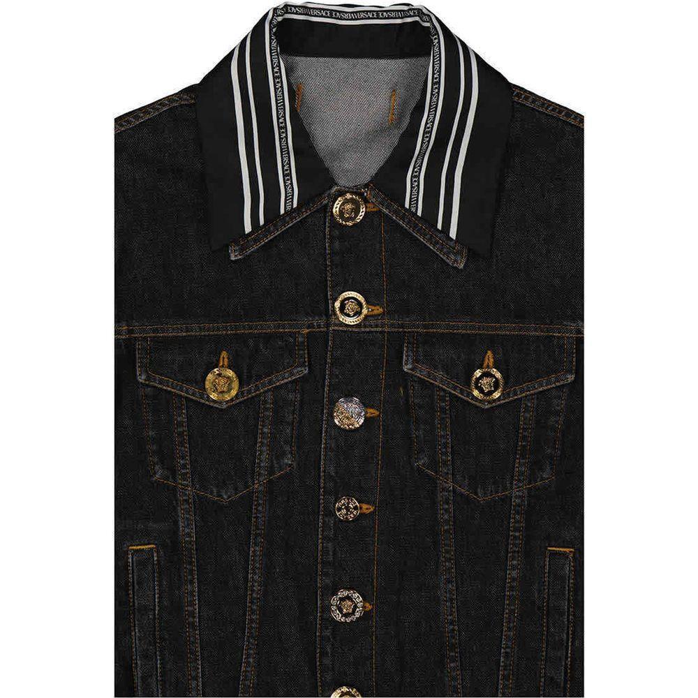 Versace Medusa Motif Denim Jacket VE-8736636862676-48 | M