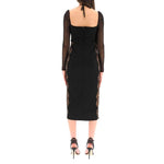 Self-Portrait Lace Trim Dress SE-8736579125460-40