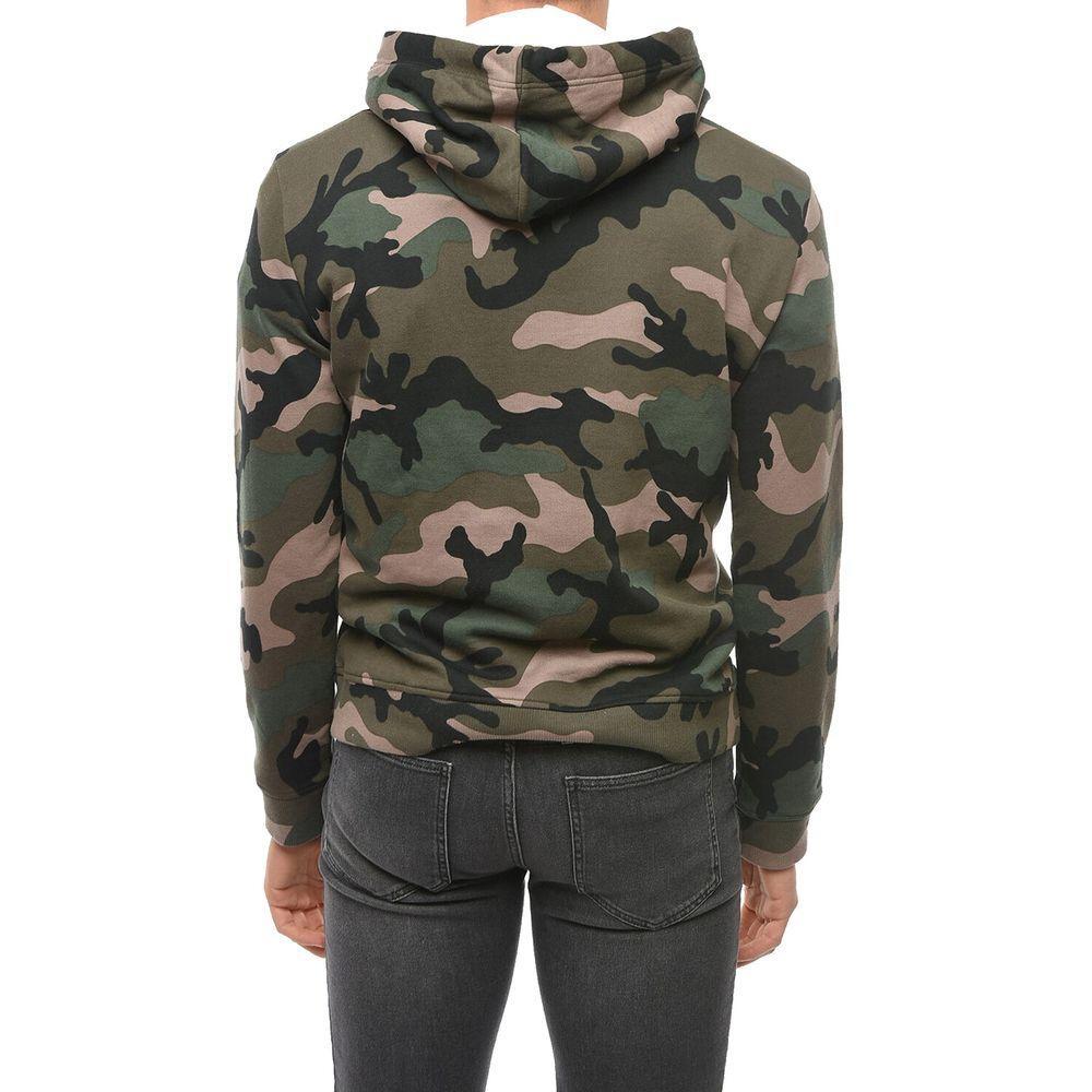 Valentino Camouflage Pattern Hoodie Sweatshirt VA-8736593477844-M