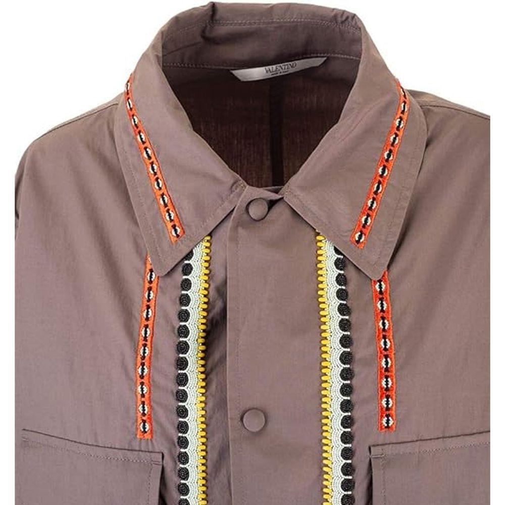Valentino Cotton Jacket VA-8736593936596-48 | M