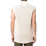 Jil Sander Slogan Print Vest Pullover JI-8735499550932-48 | M