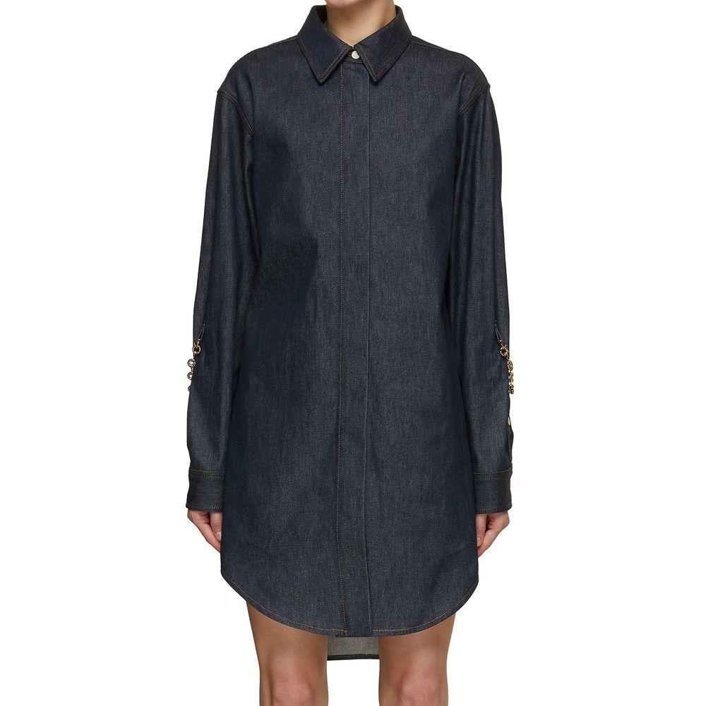 Loewe Denim Chain Shirt Dress LO-8735509315796-42