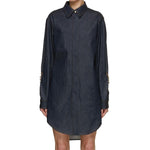 Loewe Denim Chain Shirt Dress LO-8735509315796-42