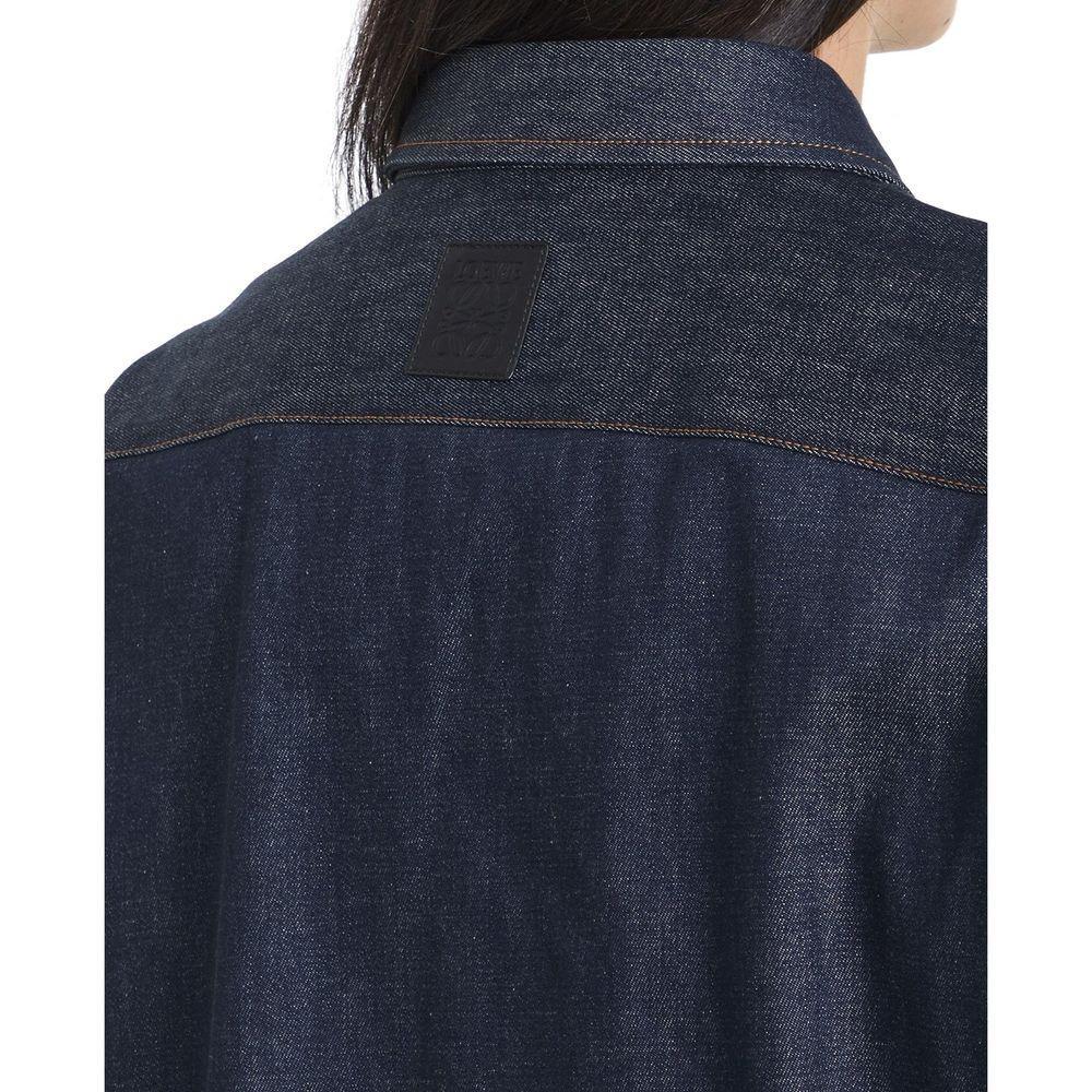 Loewe Denim Chain Shirt Dress LO-8735509315796-42
