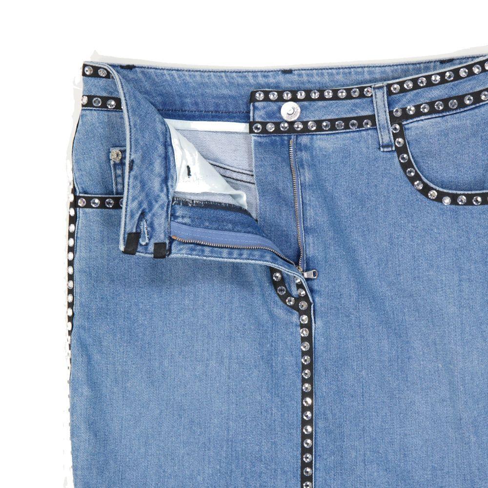 Moschino Couture Cotton Denim Skirt MO-8735531729108-38