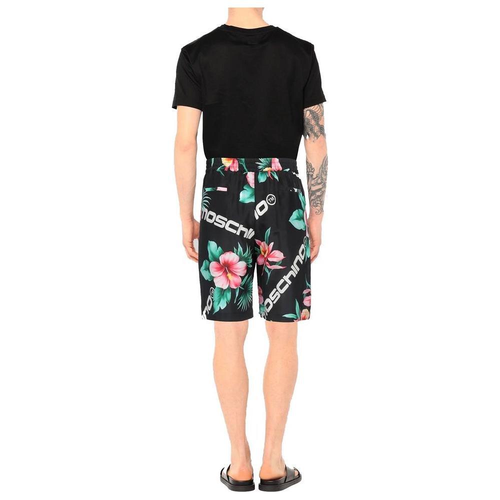 Moschino Couture Moschino Floral Print Silk Shorts MO-8735533334740-IT50 | L
