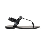 Saint Laurent Cassandre 05 Flat Sandals SA-8735555682516-EU42/US9