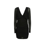 Saint Laurent Mini Draped Dress SA-8736566149332-44