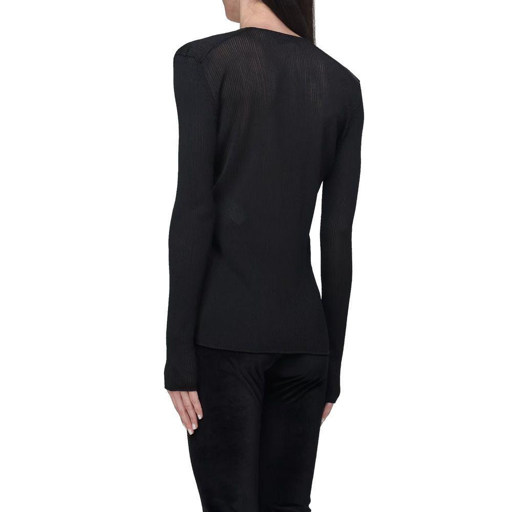 Tom Ford Sheer Fine-Ribbed Top TO-8735601557716-M