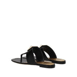 Valentino Garavani One Stud Leather Thong Sandals VA-8735607193812-EU36/US6