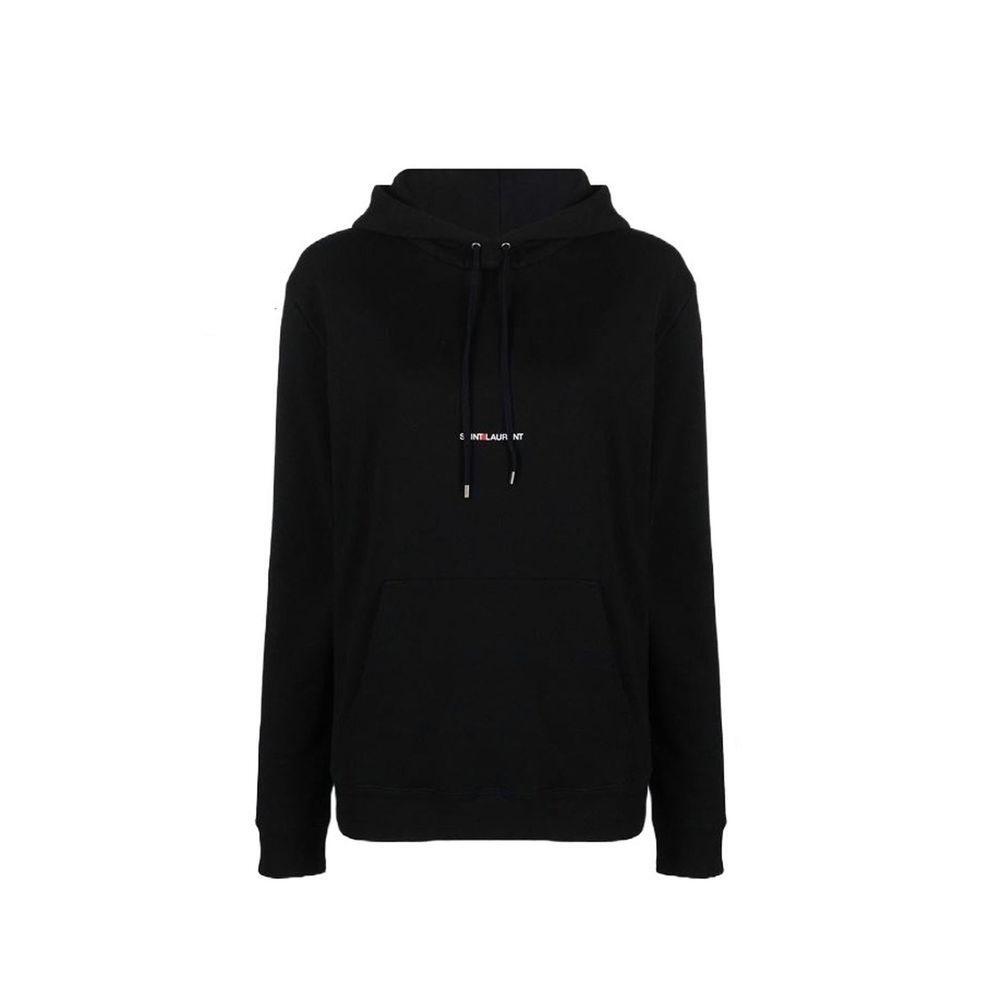 Saint Laurent Logo Hoodie Sweatshirt SA-8735569772756-XS