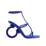 Salvatore Ferragamo Elina Leather Sandals SA-8735584452820-EU36/US6