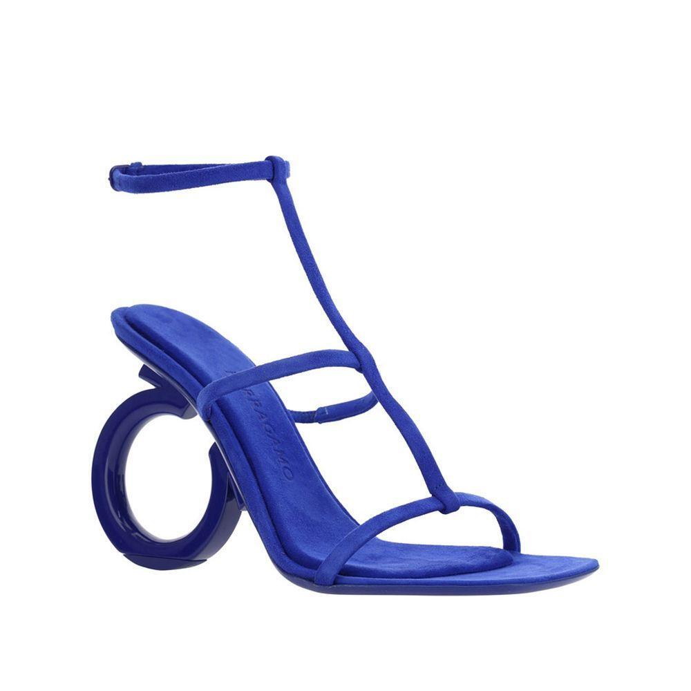 Salvatore Ferragamo Elina Leather Sandals SA-8735584452820-EU36/US6