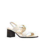 Salvatore Ferragamo Lou Leather Sandals SA-8735585861844-EU36/US6