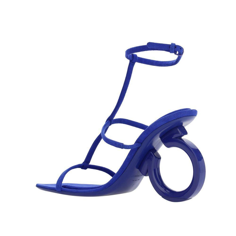 Salvatore Ferragamo Elina Leather Sandals SA-8735584452820-EU36/US6