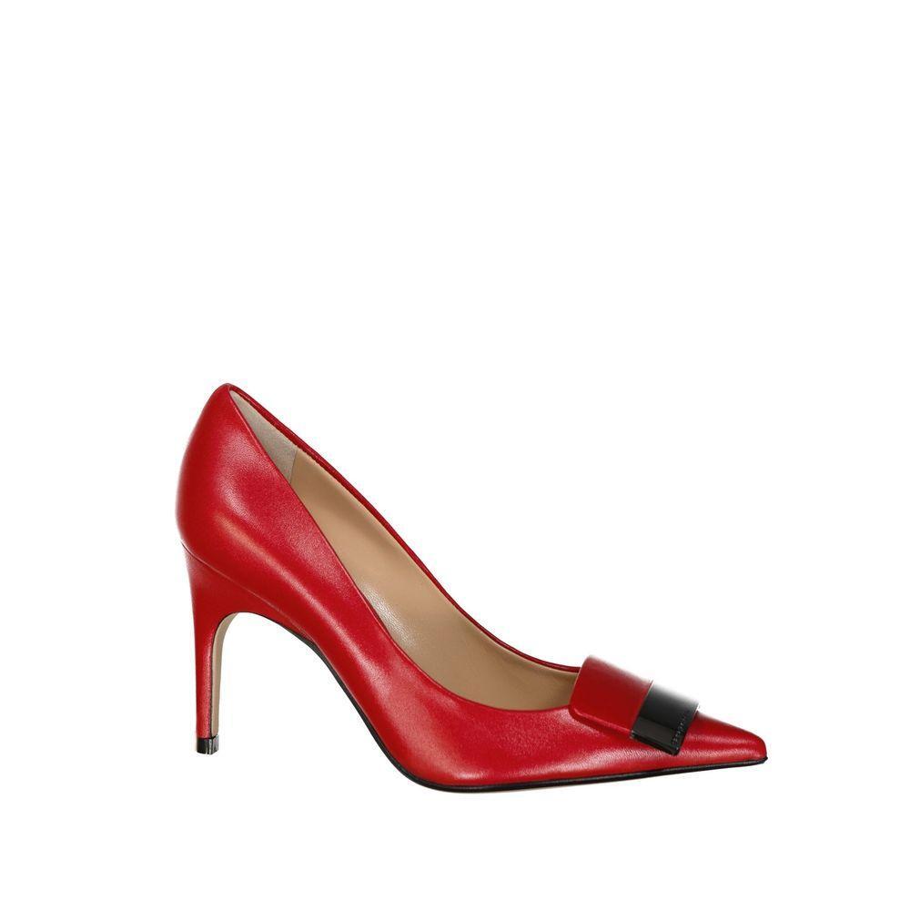 Sergio Rossi 090 Leather Pumps SE-8735587696852-EU35/US5