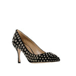 Sergio Rossi Godiva 075 Studs Leather Pumps SE-8735588810964-EU34.5/US4.5