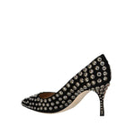 Sergio Rossi Godiva 075 Studs Leather Pumps SE-8735588810964-EU34.5/US4.5