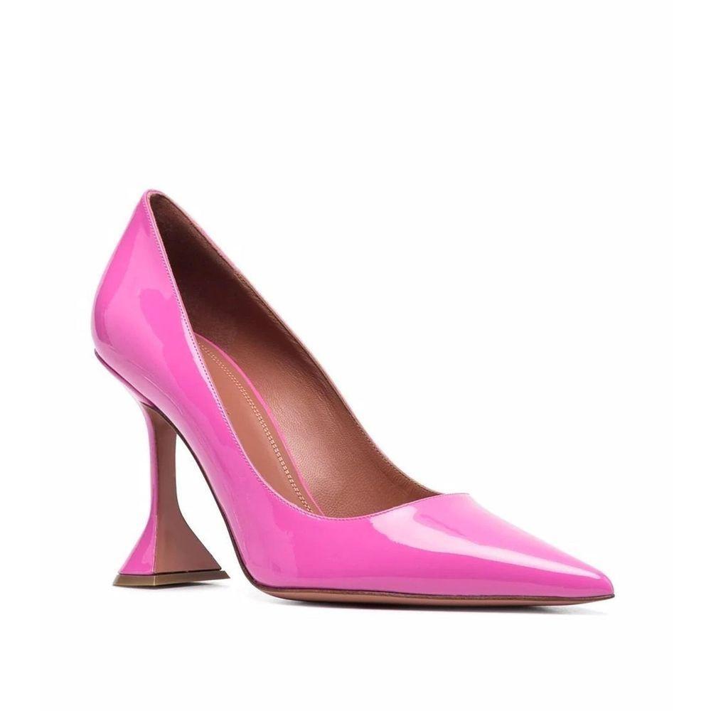 Amina Muaddi Ami Patent Leather Pumps AM-8736240009428-EU36.5/US6.5