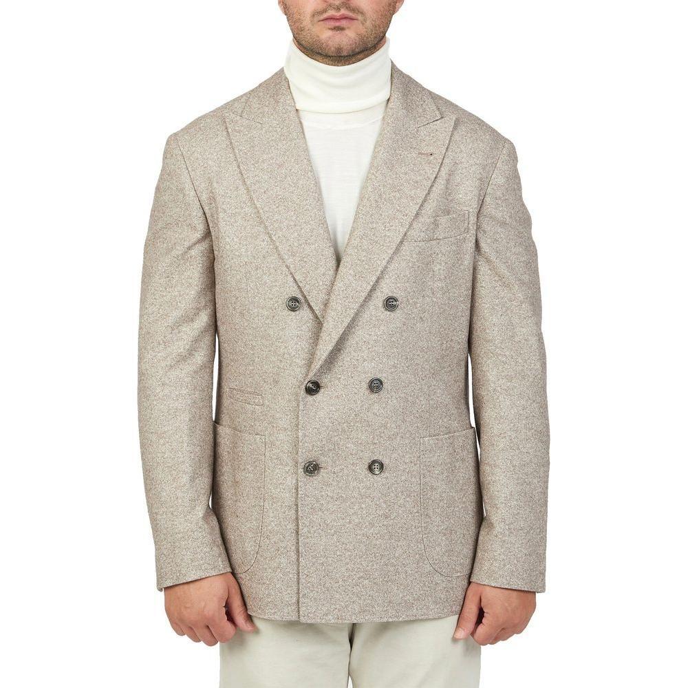 Brunello Cucinelli Double-Breasted Wool Jacket BR-8736284934356-IT50 | L