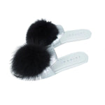 JOSHUA SANDERS Leather And Fur Mules JO-8736443498708-EU36/US6