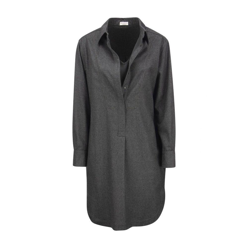 Brunello Cucinelli Wool Dress BR-8736288178388-M