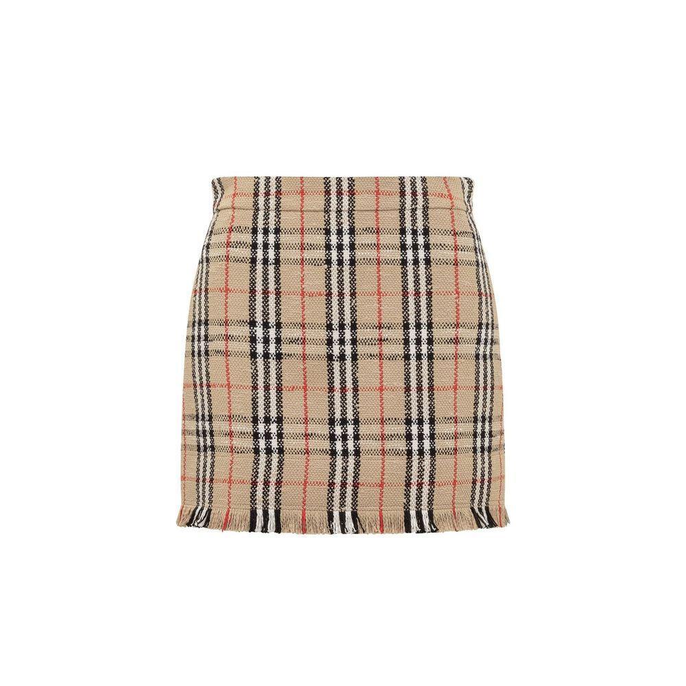 Burberry Vintage Pattern Mini Skirt BU-8736305119444-38
