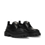 Dolce & Gabbana Leather Derbies DO-8736351191252-EU40.5/US7.5