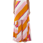 Fendi Ff Color-Block Draped Trousers FE-8736388350164-42