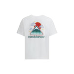 Casablanca Montagne OndulÉe Screen printed Tshirt CA-MPF25JTS00104MONTAGNEON-L