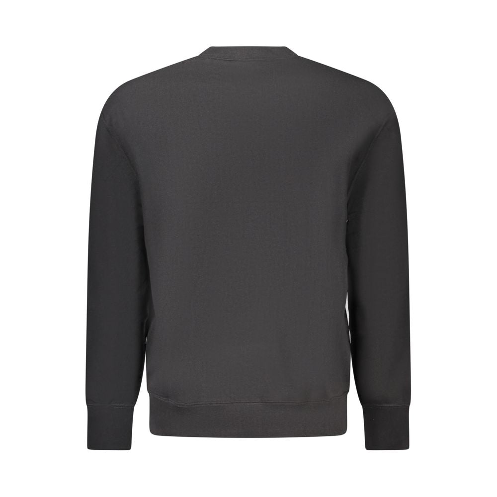 Calvin Klein Black Cotton Men Sweater CA-39193-S