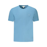Calvin Klein Blue Cotton Men T-Shirt CA-39197-M
