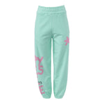 Comme Des Fuckdown Green Cotton Jeans & Pant