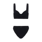 Hunza G Bonnie Swimsuit HU-BBONNIECRBLACK-ONE SIZE