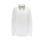 Gucci White Cotton Shirt GU-9850666-IT44|L