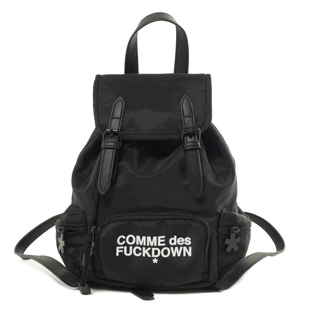 Comme Des Fuckdown Black Nylon Backpack CODEFU-11524