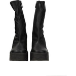 Stella McCartney Black Leather Ankle Boots ST-8547147186441-EU39.5/US9.5