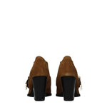Versace Jeans Brown Leather Ankle Boots VE-8547161735433-EU39/US9