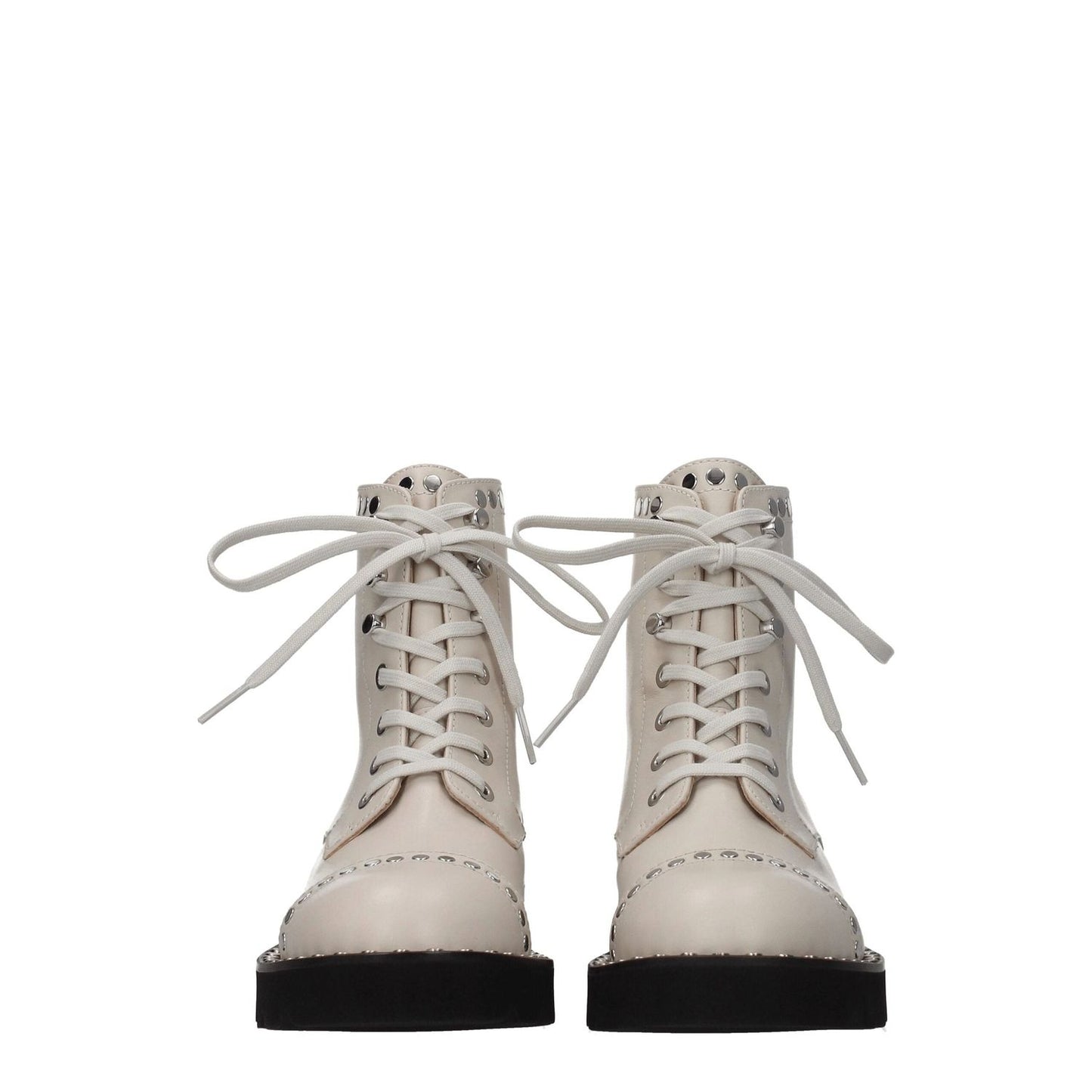 Stuart Weitzman Beige Leather Ankle Boots ST-8547167535369-EU36.5/US6.5