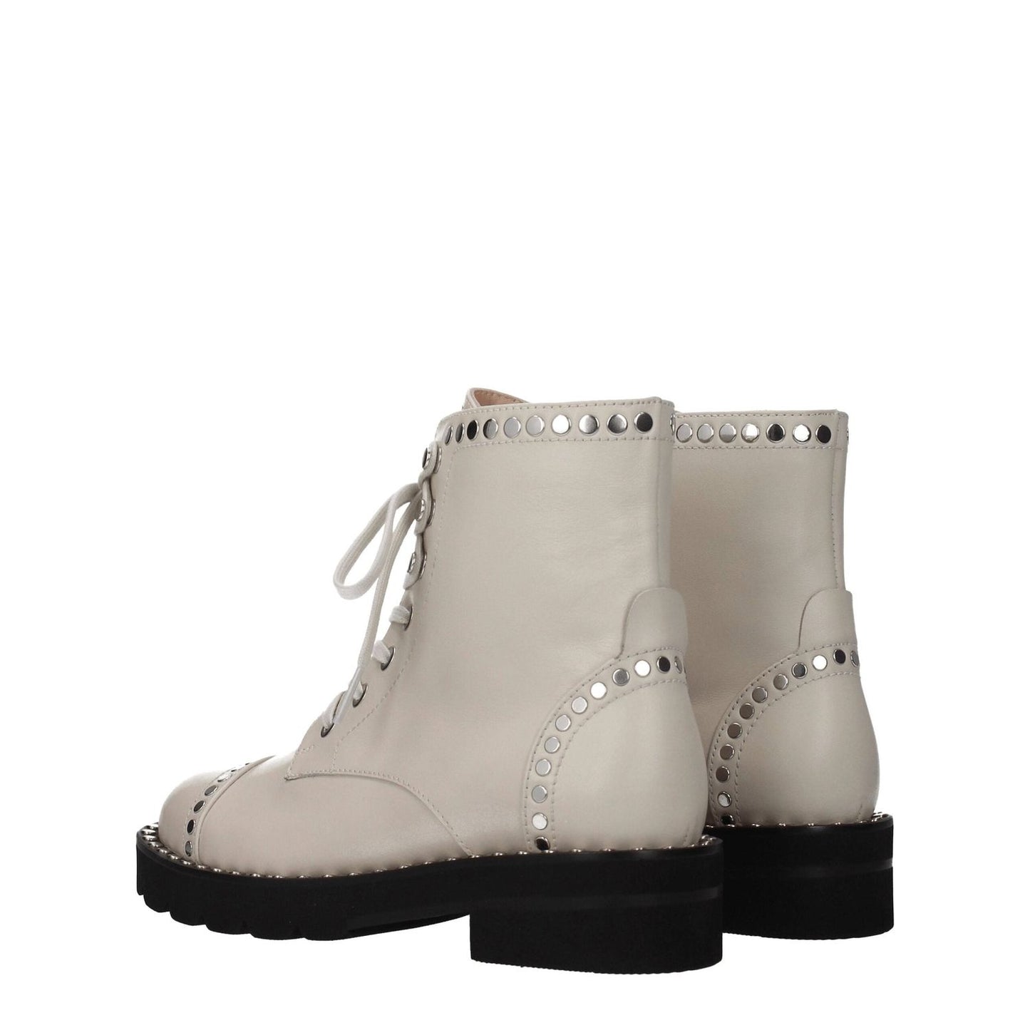 Stuart Weitzman Beige Leather Ankle Boots ST-8547167535369-EU36.5/US6.5