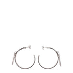 Marc Jacobs Gray Silver Earrings MA8547195355401BT